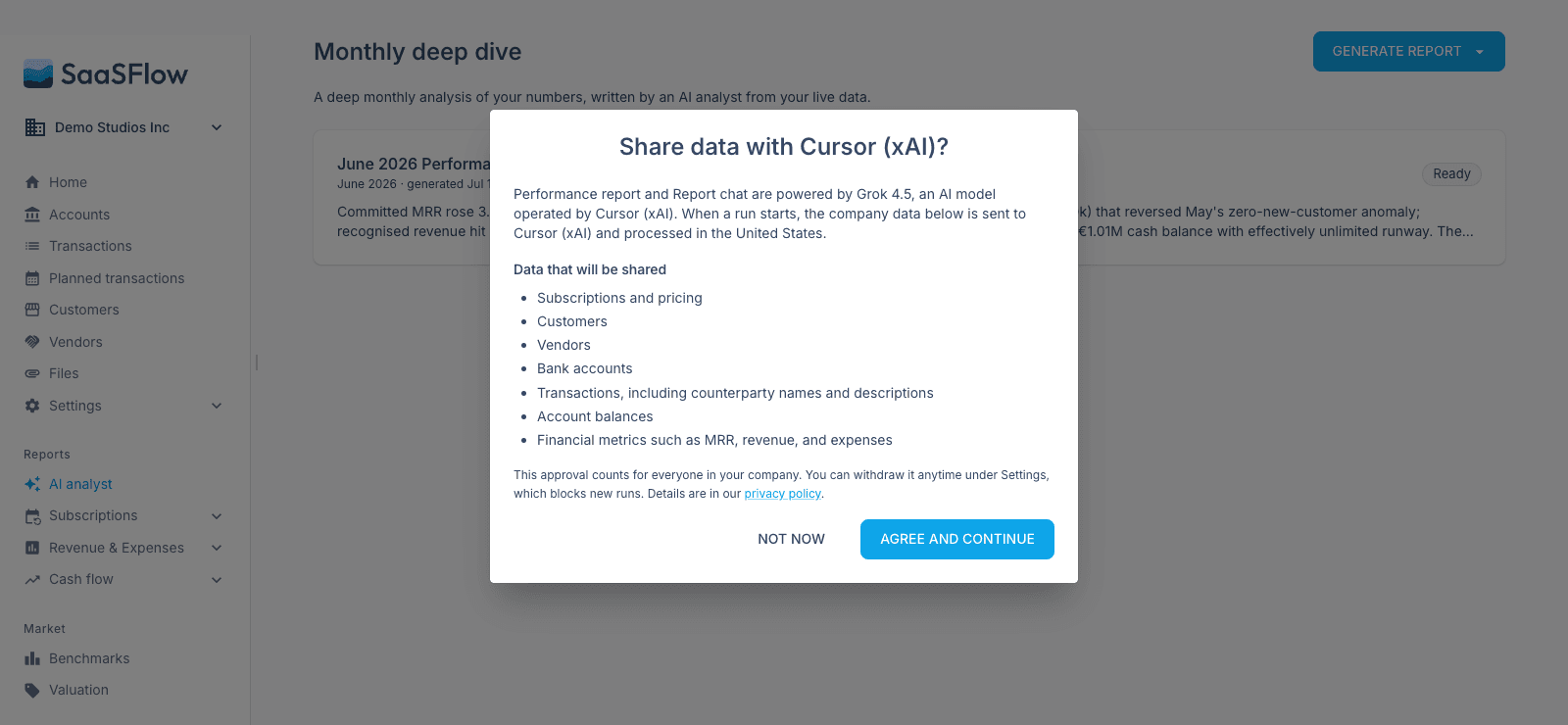 AI features now ask before they share data